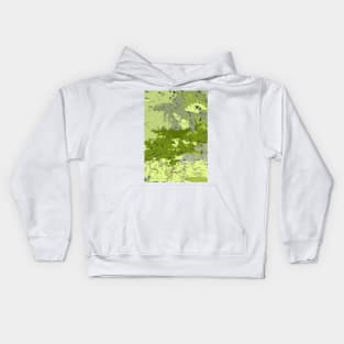 Almost Camouflage, Almost Military Map Kids Hoodie